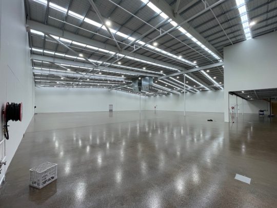 commercial fit out mains upgrade warehouse sippy downs lumin8 electrical